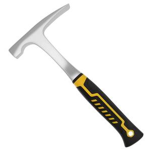 lot 30138 image: MABCIRY Sheet Metal Hammer, 16oz High Carbon Steel Tool, Precise Efficient Hvac Hammer, Single Handed Sheet Metal Pounder for Woodworking Pipe Work - Retail $18