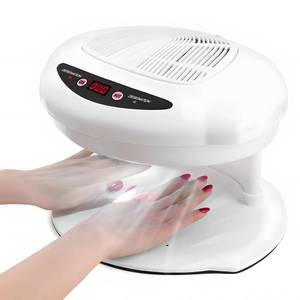 lot 49038 image: QUTUNI Nail Dryer for Regular Polish, 400W Air Nail Dryer Fan with Auto Sensor, Professional Nail Drying Fan with Hot and Cool Air for Salon and Home Use - Retail $60