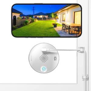 lot 51777 image: Gosulub Window Cameras for Home Security Indoor Camera for Outdoor Monitoring with 2K Full Color Night Vision Motion Human Vehicle Detection Easy Installation - Retail $30