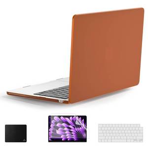 lot 51790 image: PHOCAR Frosted MacBook Air 13 inch Case Compatible with M4M3M2 Models A3240A3113A2681, Anti-Fingerprint & Scratch-Resistant Protective Cover with Keyboard Cover, Screen Protector & Mouse Pad - Retail $16