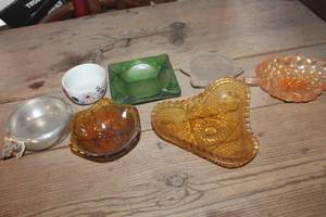 lot 3479 image: Vintage Ashtrays need cleaning & More
