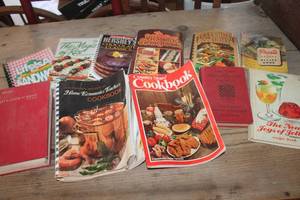 lot 3482 image: Vintage Cookbooks & More