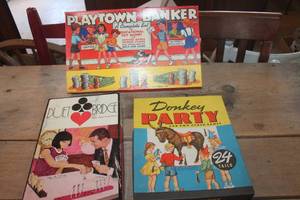 lot 3490 image: Vintage Board Games