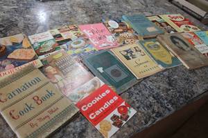 lot 3503 image: Vintage Cookbooks