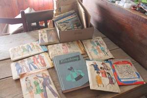 lot 3511 image: Vtg. Patterns, Sewing Book & More