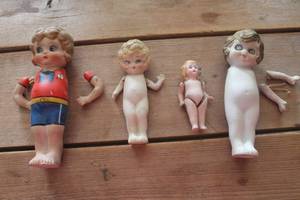 lot 3514 image: Antique Made in Japan Bisque Babies & More