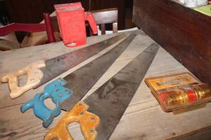 lot 3588 image: 3 Hand Saws and More