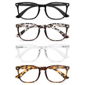 lot 72275 image: Reading Glasses for Women for Home, Office & Driving - HD Clear Readers with Blue Light Blocking Protection - Retail $10