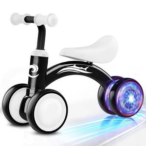 lot 1144 image: Colorful Lighting Baby Balance Bike Toys for 1 Year Old Boy Gifts, 10-36 Month Toddler Balance Bike, No Pedal 4 Silence Wheels&Soft Seat First Riding on Toys, One Year Old Boy Birthday Gifts.
