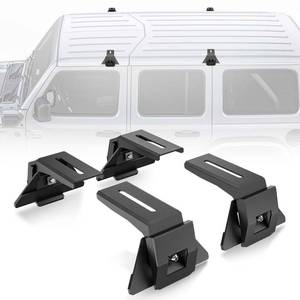 lot 1187 image: XOOKUN Roof Rack Mounting Brackets Compatible with Wrangler JL JK 2007-2024, Gladiator JT, Cherokee XJ 1984-2001
