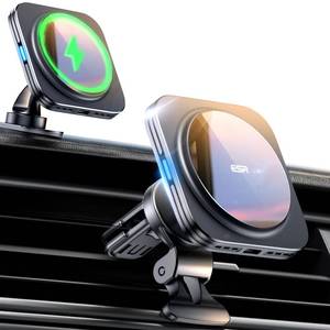 lot 2290 image: ESR for 15W MagSafe Car Mount Charger, MagSafe Car Charger, Air VentDashboard Magnetic Wireless Phone Holder Mount for iPhone 171615141312, Galaxy S25, Pixel 10, Fast Charging