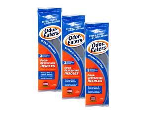 lot 4313 image: Odor Eaters Insoles Ultra-Durable (3 Pack)