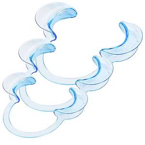 lot 4333 image: Dental Cheek Retractor C Shape Mouth Opener Size S,M,L, Pack of 3