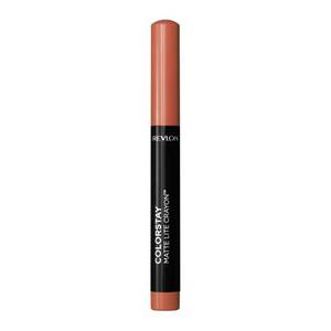 lot 4338 image: REVLON ColorStay Matte Lite Crayon Lipstick with Built-in Sharpener, Smudge-proof, Water-Resistant Non-Drying Lipcolor, 001 Tread Lightly, 0.049 oz