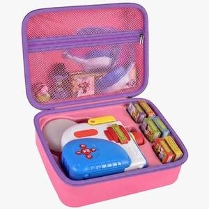 lot 5299 image: Case Compatible with Little Tikes for Story Dream Machine Books Starter Set, Toys Protective Container for Little Tikes for Storytime Audio Play Real for Littles Character Collection (Box Only), Pink