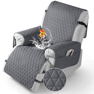 lot 5316 image: TAOCOCO 100% Waterproof Recliner Cover - Recliner Cover with Non-Slip Granule, Recliner Chair Covers with Elastic Band, Recliner Chair Covers for Reclining Chair(Dark Grey, Small-22)