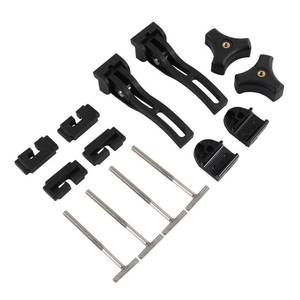 lot 6319 image: DICMIC Truck Tonneau Cover Replacement and Accessories Part Kit for Hard Tri-fold & Quad-fold Truck Bed Cover Include Nut, T-Bolt and Tonneau Cover Clamp, 2X Rear Clamp