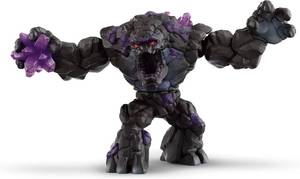 lot 6403 image: Schleich Eldrador Creatures - Shadow Stone Monster Toy with Movable Arms and Jaw - 9�� Giant Beast Figurine with Rotating Body - Battle Stone Action Figure for Boys, Girls - Kids Ages 7  70158