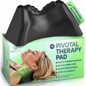 lot 11575 image: Purify Life Occipital Release Tool for Pivotal Therapy & TMJ �� Cervical Traction Pillow for Neck, Shoulder, and Back Pain Relief