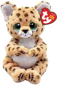lot 12085 image: Ty Beanie Bellie Lloyd The Leopard with tan Belly - 6 inch