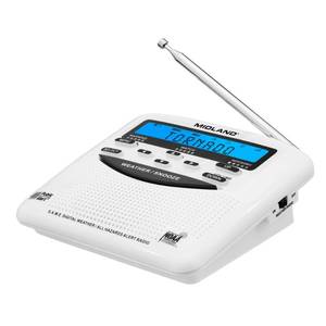 lot 12139 image: Midland - WR120B - NOAA Emergency Weather Alert Radio - Localized Programming, Trilingual Display, 60 Emergency Alerts, Alarm, Selectable Alert Tone