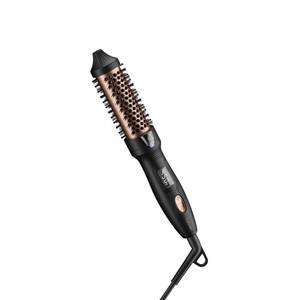 lot 14464 image: Lafesro Thermal Brush, MINI & Tiny 1 Inch Ionic Heated Round Brush for Smooth Style, Tourmaline Ceramic Cepillo para Pelo for Short to Medium Hair, Adjustable Temperature, Dual Voltage, Compact-Size