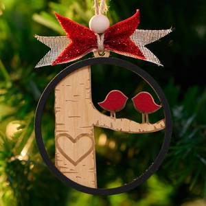 lot 14470 image: Friends Ornament �� Wooden Friendship Christmas Ornament for Best Friends, Sisters & Chosen Family �� Holiday Tree Decoration Gift for Friends (O31)