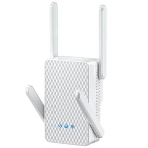 lot 16141 image: WiFi 6 Extender Signal Booster, Longest Range up to 15000 sq.ft for Home, AX3000 Dual Band WiFi Repeater