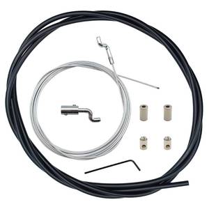 lot 16187 image: YGQ Universal Throttle Cable Repair KIT for Lawn Mower Control Adjustable Z Bend Cabel End Mini Bike Go Kart DIY