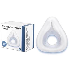 lot 16234 image: 1 Pack Replacement Cushion Compatible with ResMed AirFit F20 Large, F20 Full Face CPAP Mask Cushion Supplies, Covers Nose and Mouth (1)