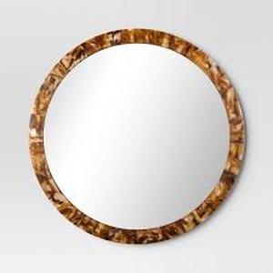 lot 1118 image: Wall mirror round 30in