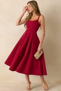 lot 2230 image: Ladies red dress small