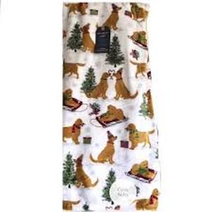 lot 3512 image: Humane Society Holiday Pet Throw Blanket Set