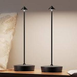 lot 13664 image: Modern LED Desk Lamp Set with USB Cables