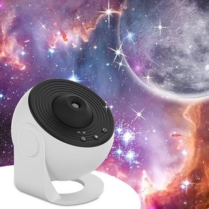lot 14427 image: Galaxy Projector Pro with 12 Film Discs Built-in