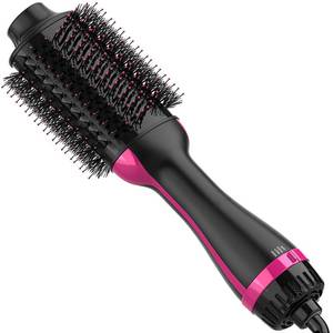 lot 3564 image: Dimecano Hair Dryer Brush, 4 in 1 One Step Hair Dryer and Styler Volumizer, Professional Hot Air Brush with Negative Ion Anti-frizz Blowout for Drying, Straightening, Salon, Black Pink