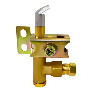 lot 4376 image: YFLWGFDA Pilot Burner Replacement Kit, One Way Flame Bracket Can Have Natural or LP Gas 1 Hole PropaneButane Heavy Pilot Assembly, for Suitable for Fireplaces and Commercial Equipment.
