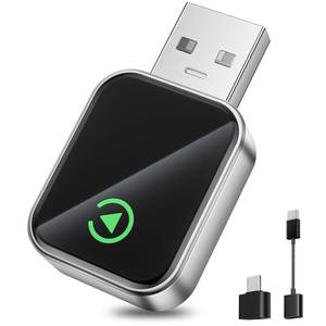 lot 6318 image: THANDBLE Wireless CarPlay Adapter for iPhone (2025 Upgrade) Converts Wired to Wireless Car Play Adapter, Mini Size Plug and Play, Compatible with iOS 10 & OTA Updates - Black