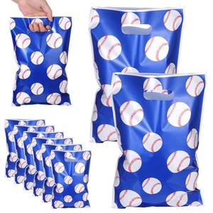 lot 6433 image: TIESOME 50 Pcs Baseball Party Gift Bags, Baseball Goodie Bags Sport Theme Party Favor Bag for Birthday Presents Festival Birthday Decoration