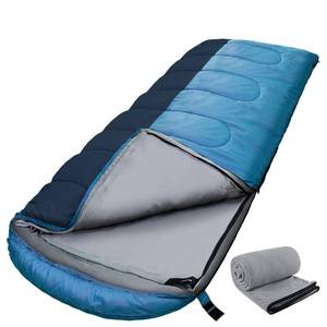 lot 7140 image: WKFAMOUT 0 Degree Sleeping Bags Waterproof with Fleece Liner XL for Adults Machine Washable Cold Weather Sleeping Bag with Compression Sack for 4 Season Camping