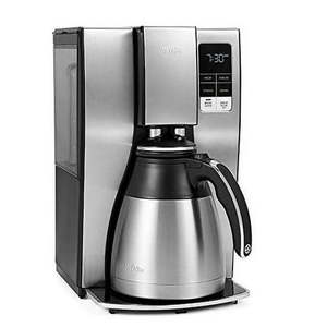 lot 11599 image: Mr. Coffee 10 Cup Thermal Programmable Coffeemaker  Stainless Steel