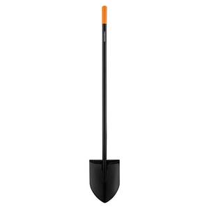 lot 11606 image: Fiskars 57 Steel Long-handled Digging Shovel