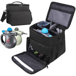 lot 11631 image: YUMTIM Carry Bag Compatible with Bissell SteamShot Steam Cleaner 39N7V39N7A, Adjustable Compartments Storage Bag SteamShot Hard Surface Steam Cleaner Large Organizer Case for Accessories��Case Only��