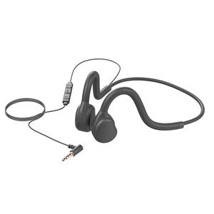 lot 12154 image: GZCRDZ Air Conduction Open Ear Headphones,3.5MM Wired Headphones and Built-in Microphone Suitable for Outdoor Activitie