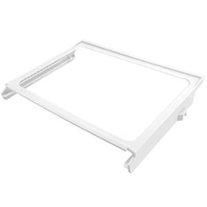 lot 13741 image: W11368751, W10905531 Refrigerator Shelf Frame(no glass) Compatible with whirlpool, kenmore, amana, maytag and ikea (some models), Crisper Drawer Cover Frame Replacement W10904001, AP6888387, 4929301