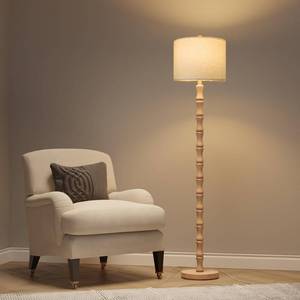 lot 13743 image: BOBOMOMO 62 Farmhouse Floor Lamp for Living Room, Retro Corner Floor Lamp Rotary Switch, Rustic Standing Lamp for Bedroom, Corner, Nursery, Dining Room, Bedroom, House