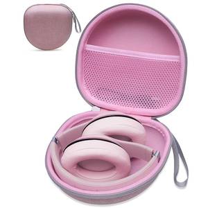lot 14022 image: Headphone Case Compatible with Bose QuietComfortBERIBESTOZOKVIDIOBeatsSoundcore Anker Noise Cancelling Over-Ear Headphones, Pink