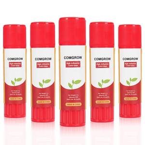 lot 14056 image: Comgrow 3D Printer Glue Stick 5 Pack, Warping Reducing 3D Printer Glue Stick for Hot Bed 3D Printer Bed Adhesive PVP Solid for PLAABSPETGPCPATPU 21g0.74oz