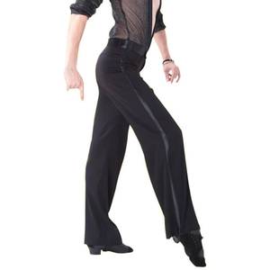 lot 14109 image: ZUCKY Men and Boy Latin Dance Pants Modern Square Dance Trousers Perfect for Jazz Rumba Tango Salsa (US, Waist, 36, Regular, Black)