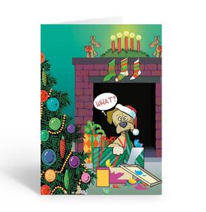 lot 14120 image: Stonehouse Collection Funny Dog Christmas Cards, Pet Holiday Cards with Envelopes, 5x7 inches, 18 Pack (Standard)